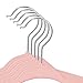 Closet Complete Baby Velvet Hangers, Premium Quality, True-Heavyweight, Virtually-UNBREAKABLE, Ultra-Thin, Space Saving No-Slip, Perfect Size for Babies 0-48 months 360° SPIN, Chrome Hooks, Pink, 25 pc