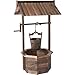 Wood Burnt Finish Wishing Well