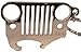 Jeep Grill Keychain and Integrated Bottle Opener - with Limited 4x4 Engraving - The Ultimate Gift Accessories for the Jeep Wrangler Enthusiast