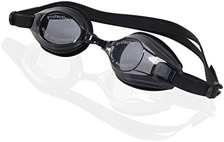 Swimming Goggles for Men, Women ,Adult Watertight Anti Fog UV Protection Anti Shatter Swim Goggles Anti Fog, Black