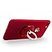Spigen Style Ring Cell Phone Ring Phone Grip/Stand/Holder for All Phones and Tablets - Red