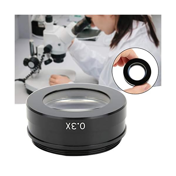 0,3X Mikroskop Kamera Zoom C-Mount Objektiv Industriemikroskop Zubehör – Bild 5