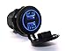 Cllena Dual USB Charger Socket Power Outlet 1A & 2.1A for Car Boat Marine Mobile (3.1A-Blue)
