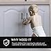 EUDEMON Invisible Button Cabinet Locks with Used on cupboards, bookcases Easy Installation with No Drilling Required (3)