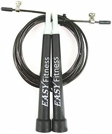 Easy Fitness Jump Rope - Premium Quality - Used for Weight Loss, MMA, CrossFit, and Boxing - Durable and Adjustable