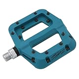 FOOKER MTB Bike pedal Nylon Composite 9/16 Mountain Bike Pedals High-Strength Non-Slip Bicycle Pedals Surface For Road BMX MTB Fixie Bikes Needle Roller Bearing