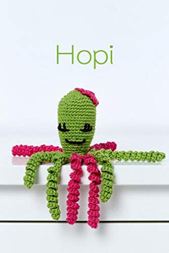 Crochet Kit: Octopus: Hopi: Lime/Fuchsia