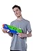 X-Shot Zuru Water Blaster Gun Medium Typhoon Thunder Toy, Blue, Green