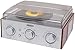 JENSEN JTA-220 3-Speed Turntable with AM/FM Receiver & Stereo Speakers