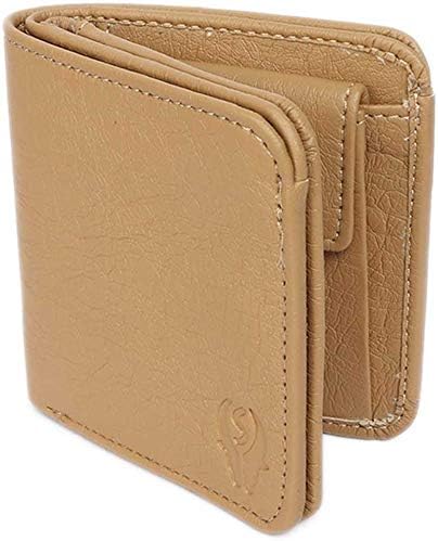 SAMTROH Beige Men's PU Leather Wallet/Purse