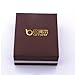 BAMOER 18K Rose Gold Plated Filigree Cubic Zirconia Round Halo Dangle Earrings for Women Girls CZ Jewelry