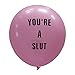 Shitty Abusive Balloons for BFF Party Best Friends Forever (24 Pack)