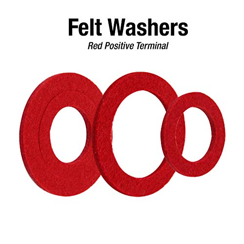 20 Piece Battery Terminal Protector Anti Corrosion Felt Fiber Washers