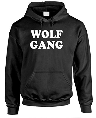 WOLF GANG - funny hip hop rap donuts Pullover Hoodie, XL, Black