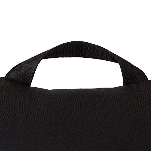 Greendale Home Fashions Jumbo Bed Rest Pillow, XLarge, Black Pricepulse