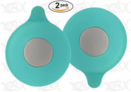 Bathtub Stopper (2 pcs / pack) / Tub Stopper / Silicone Drain Stopper / Bathroom Stopper / Universal Drain Stopper / Aqua / by FNX Group Inc.