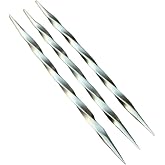 Cowboy Toothpick - Nickel Silver Metal Toothpick Hat Pin (Multipack)