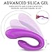 Clitoral G-spot Couples Vibrator, Wireless Remote Anal Vagina Stimulator with 9 Powerful Vibrations, Rechargeable Waterproof Nipple Massager Adult Sex Toy for Women Solo Play or Couples Fun