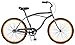 Retrospec Chatham Men’s Beach Cruiser, 26″/3-Speed, Matte Graphite & Orangethumb 1