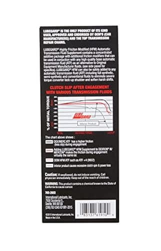 LUBEGARD BLACK ATF Transmission Additive Friction Modifier ( 2- 10 OZ BOTTLES