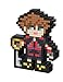 PDP Pixel Pals Kingdom Hearts Sora Collectible Lighted Figure, 878-056-NA-SORA