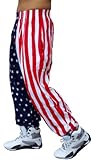 Best Form American Flag Pants (L, American Flag)