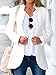 Choies Women's Fashion Casual Long Sleeve Slim Office Blazer with Stand Collar