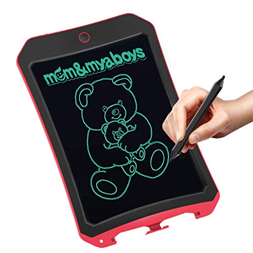 VNVDFLM Writing Tablet for Birthday Gift,Kids Toy 8.5 In LCD Writing Tablet Electronic Writings Pads Drawing Board Gifts for Kids Office Blackboard-Erase Button Lock Included Red