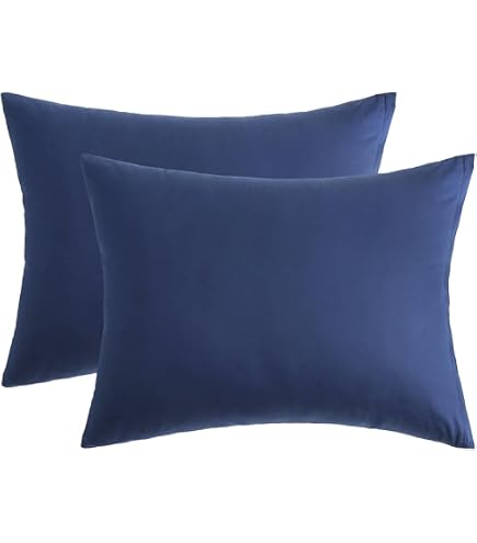 Pillowcases That Don't Fall Off Stretch Jersey Pillow Cases With Invisible Zipper, Universal Size Fit All King, Queen And Standard Size Pillows, Modal Rayon Spandex 180 Gram, Soft Than Cotton, Pack Of