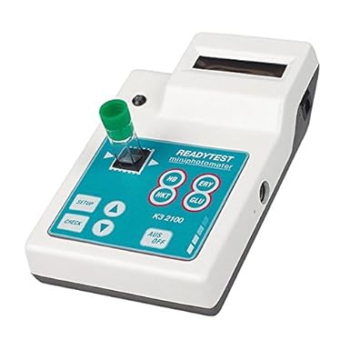 Readytest K3 SPH0002 4-kant Küvetten HB/ERY mit Lanzetten und Alkoholtupfer (40-er Pack)