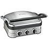 Cuisinart-GR-4N-5-in-1-Griddler-135L-x-115W-x-712H-Silver-with-SilverBlack-Dials