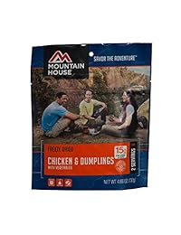 Caseta de montaña de pollo y grumos
