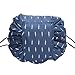 Toiletry Bag Travel Bag,Portable Fashion Drawstring Cosmetic Bag Large Capacity Waterproof Travel Makeup Pouch Magic Bag for Womens Girls,LYDZTION,Feather