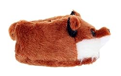 Happy Feet Slippers Fox Animal Slippers for Adults