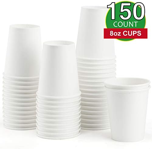 Eupako 8オンス ホワイトペーパーカップ 使い捨てコーヒーカップ 150個 Ospacp Org Ar Eupako 8オンス ホワイトペーパーカップ 使い捨てコーヒーカップ 150個 Ospacp Org Ar