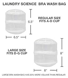 Laundry Science Premium Bra Wash Bag – Set of 3