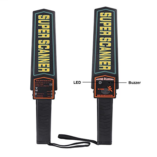 Metal detector, Alloet Handheld Metal Detector Pinpointer Gold Treasure Hunter Pin Pointer Tester