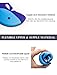 Giotto Kids Swim Water Shoes Quick Dry Non-Slip for Boys & Girls, Blue, 22-23