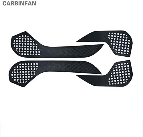 Mathenia Car Parts, Carbon Fiber Sticker Inner Door Anti Kick Protective Decal Sticker for Subaru Xv 2013 2014 2015 2016 Car-Styling C395