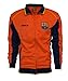 Compatible To Barcelona Jacket Track Soccer Adult Sizes Soccer Football Official Merchandise (NAVY - ORANGE, M)