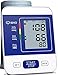 COOCEER Upper Arm Digital Blood Pressure Monitor with 2 Users 198 Memory,Automatic Heart Rate Pulse Monitor with Large Screen Display Home Use Care Device