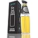 Avvio Olive Oil Dispenser Bottle - Leakproof Glass Oil Bottle– 17 Oz Glass Cruet No Drip Pourer Spout – Olive Oil Dispensing Bottle with Measurements for Olive, Cooking, Vegetable Oil Vinegar