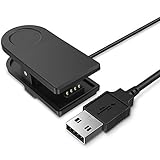 TUSITA Charger for Garmin Forerunner 35 230 235 630 645 Music 735XT, Approach G10 S20, Vivomove HR - USB Charging Cable 100cm - Garmin Smartwatch Accessories