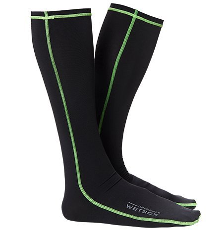 Wetsox Frictionless Wetsuit Boot Socks Slip Easily in/Out of Gear (Black, Medium) - Thumbnail 6