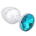 Akstore Small Fetish Anal Plug Butt Personal Sex Massager(Light Blue)