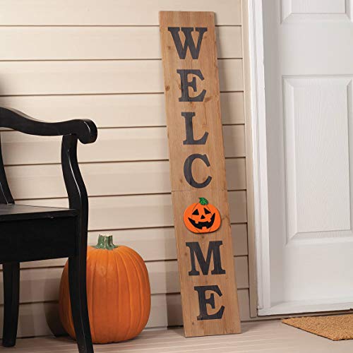 image for Fox Valley Traders Folding Wooden Welcome Sign, Including 10 Interchan