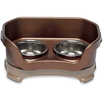 Pet Supplies Neater Feeder Mess Proof Cat Bowl In Bronze