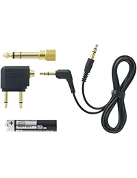 JVC Auriculares con cancelación de ruido, color negro Negro