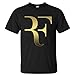 CONOC Men's Perfect RF Roger Federer Wimbledon Tennis Short Sleeve Cotton T Shirt