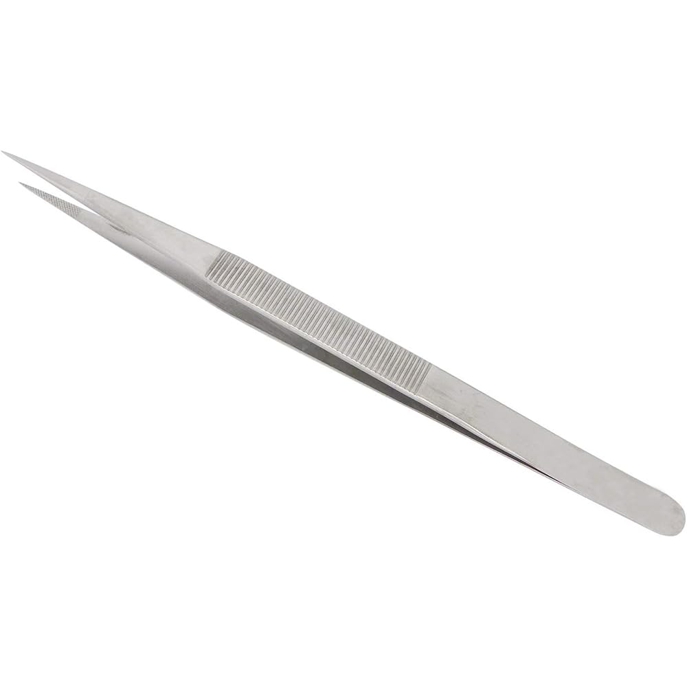 Extra Long Stainless Steel Fine Pointed Tweezers Jewelry Making Tool,Diamond Pick up Tweezers for Gemstone,DIY Crafting,Watch Repairing